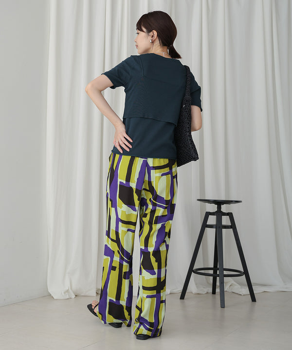 【WEB限定】ニットＴ＆キャミセット