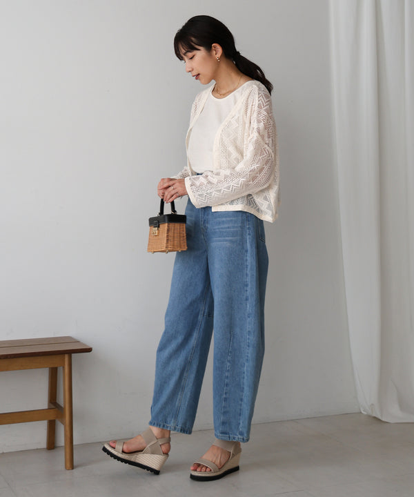 【WEB限定】レースカーデ＆タンクセット
