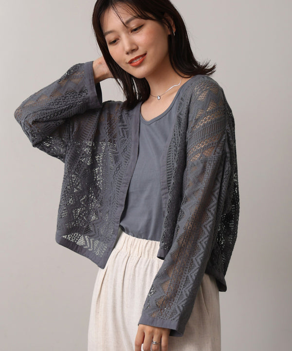 【WEB限定】レースカーデ＆タンクセット