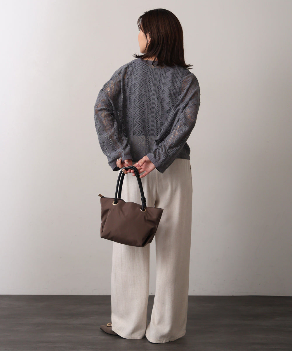 【WEB限定】レースカーデ＆タンクセット