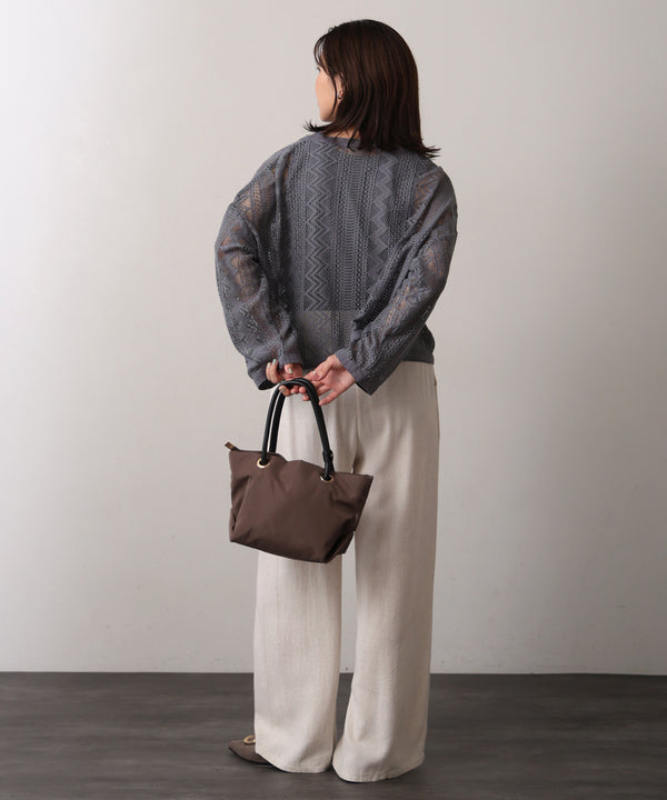 【WEB限定】レースカーデ＆タンクセット