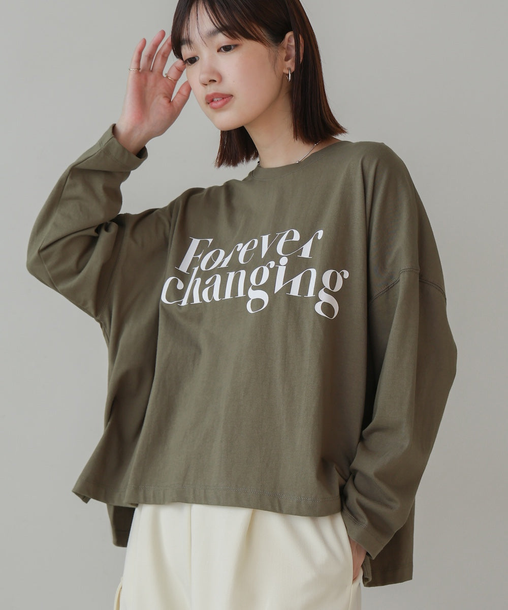 【WEB限定】シルケットデザインロゴＴシャツ