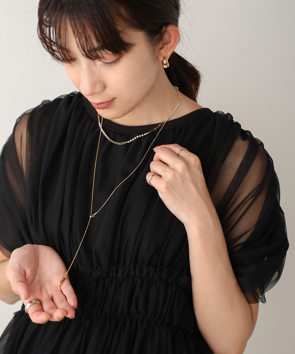 シズクスライダーネックレス【メール便280円】
