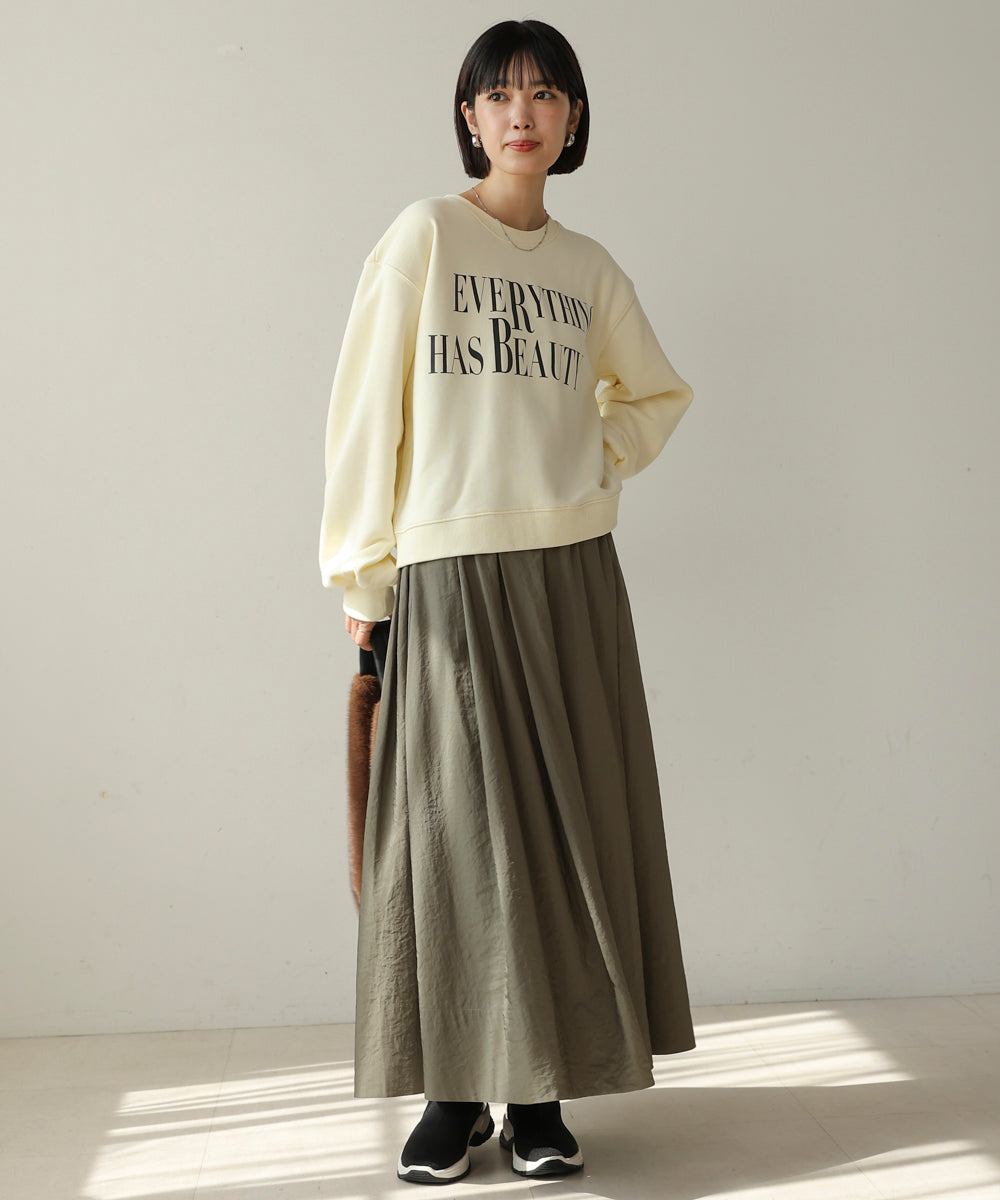 【WEB限定】ロゴプリントスウェット