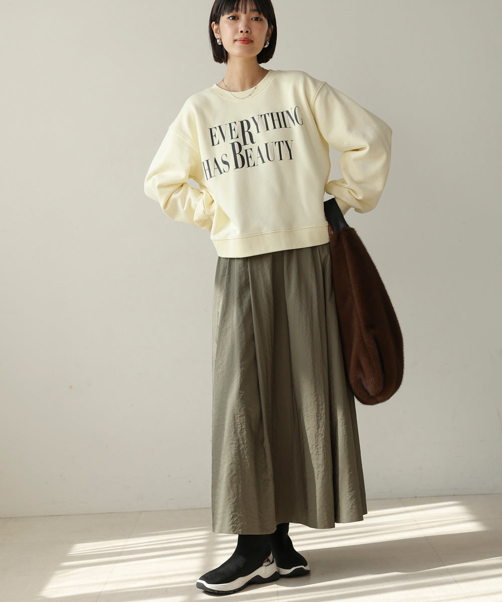 【WEB限定】ロゴプリントスウェット