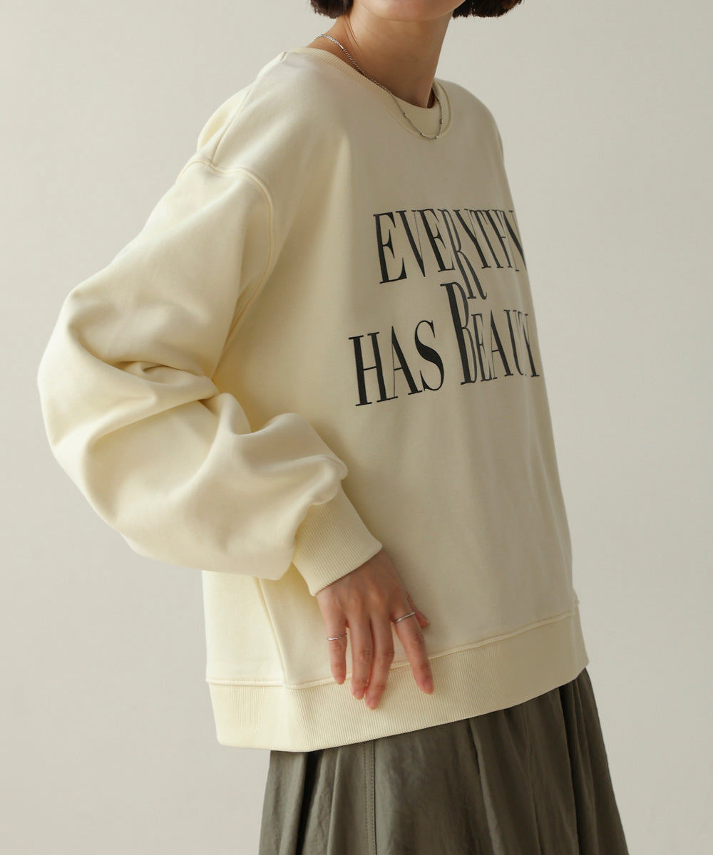 【WEB限定】ロゴプリントスウェット