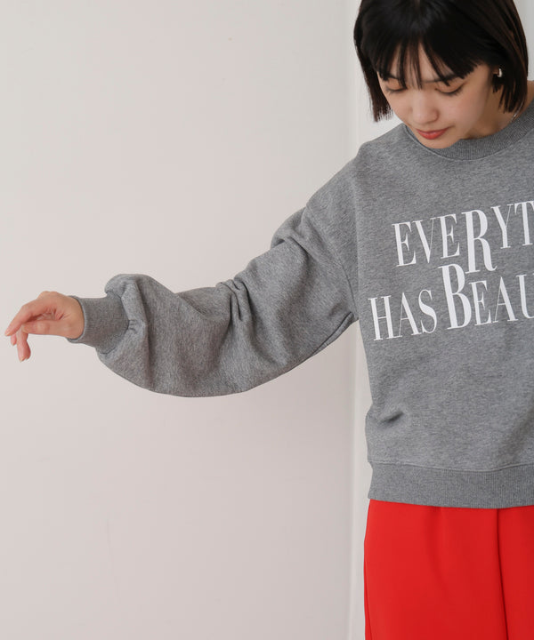 【WEB限定】ロゴプリントスウェット