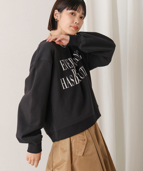 【WEB限定】ロゴプリントスウェット