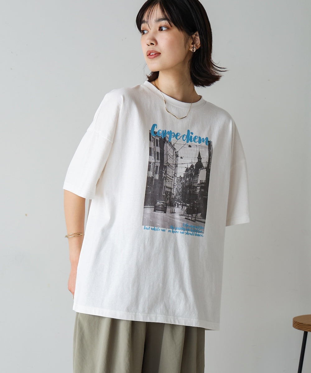 【WEB限定】タウンフォトカラーロゴＴシャツ