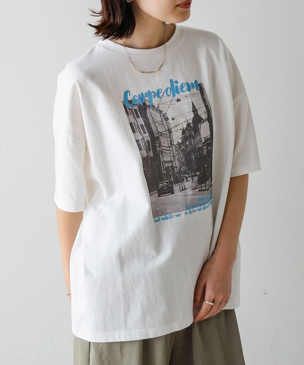 【WEB限定】タウンフォトカラーロゴＴシャツ