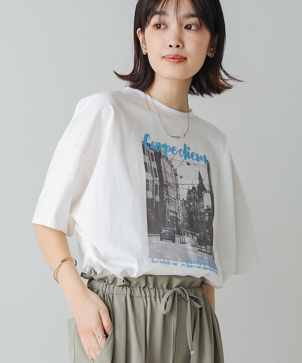 【WEB限定】タウンフォトカラーロゴＴシャツ