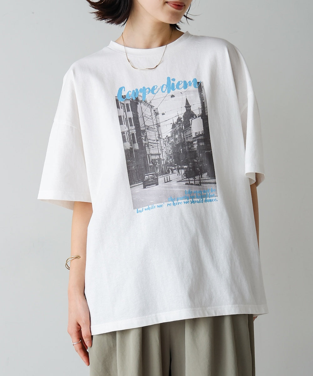 【WEB限定】タウンフォトカラーロゴＴシャツ