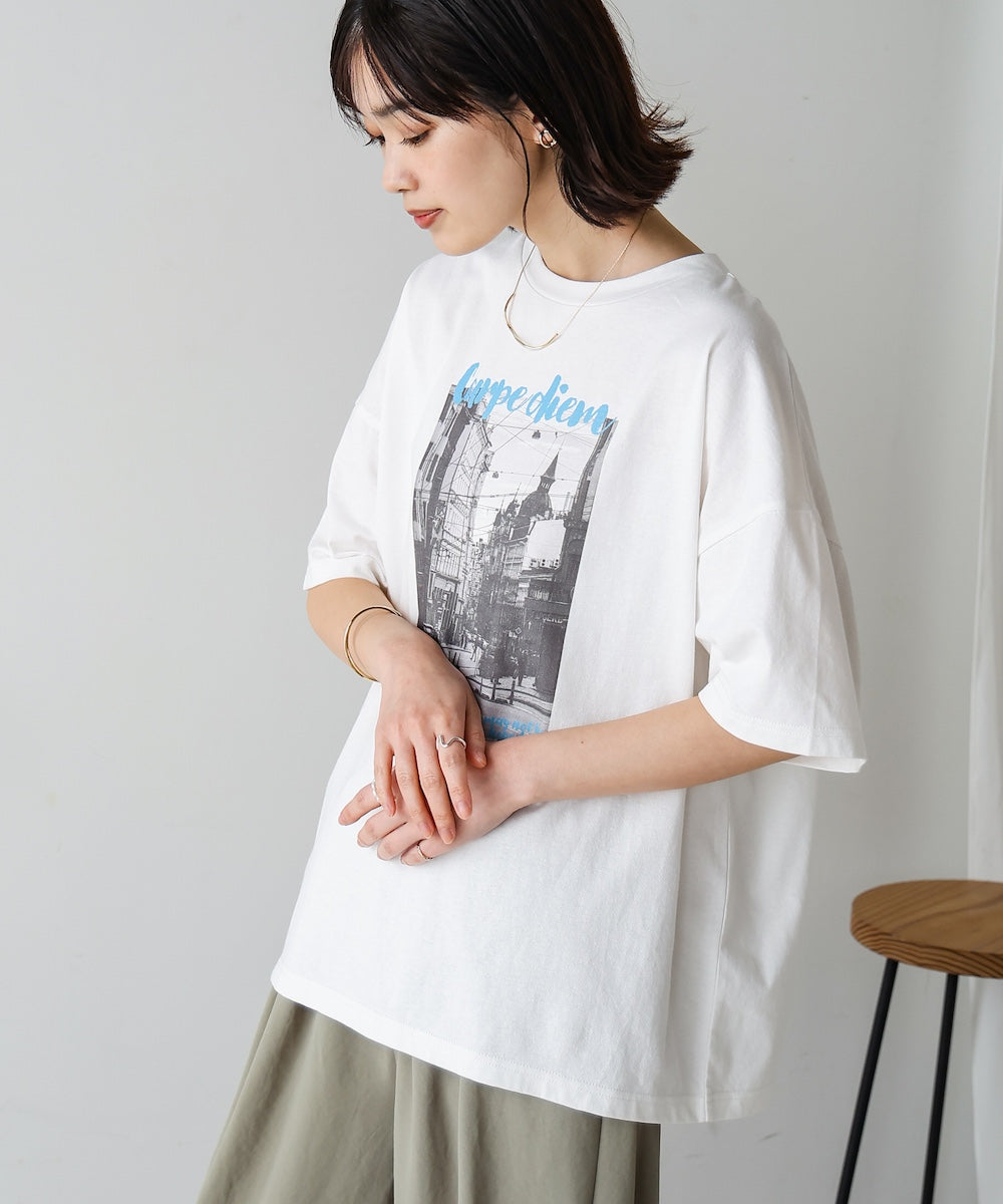 【WEB限定】タウンフォトカラーロゴＴシャツ