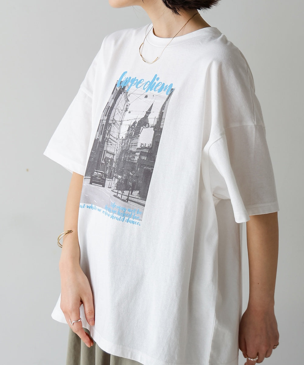 【WEB限定】タウンフォトカラーロゴＴシャツ