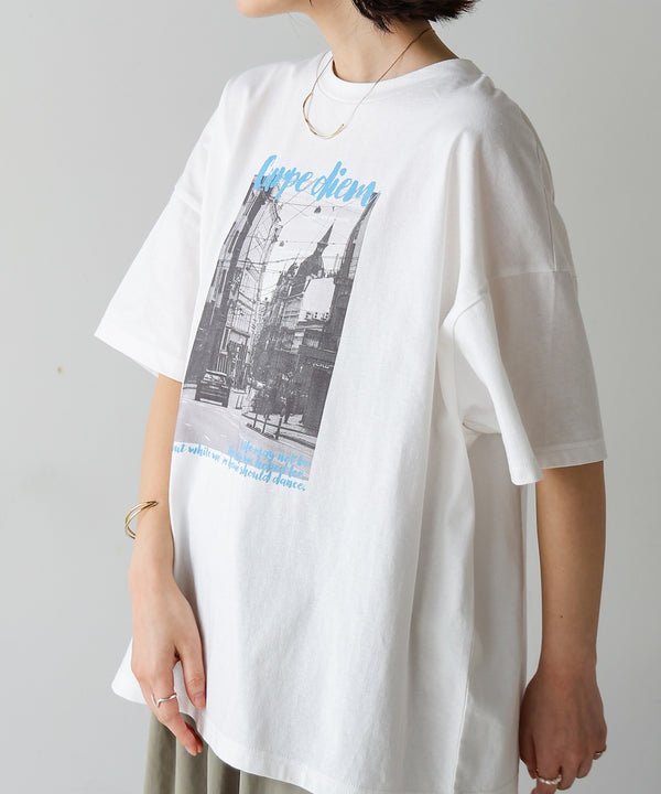 【WEB限定】タウンフォトカラーロゴＴシャツ