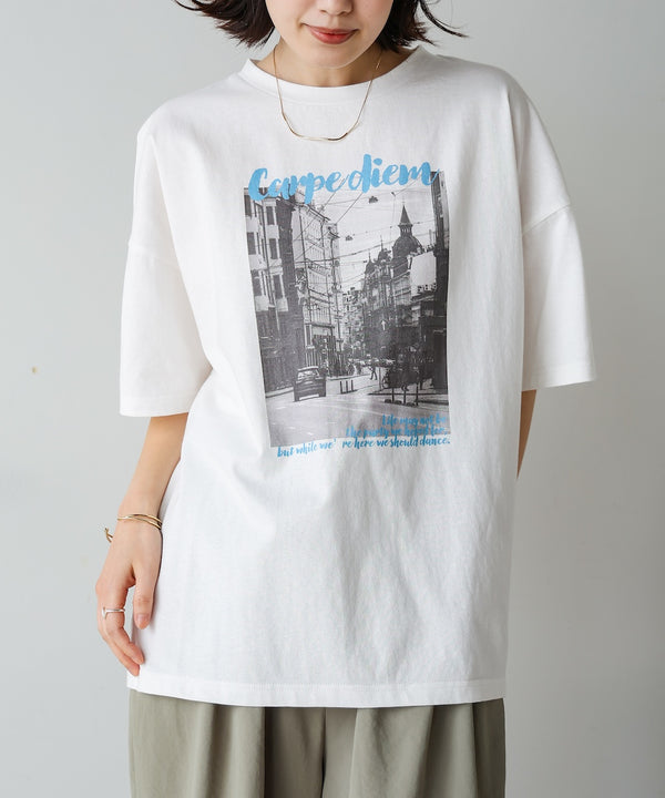 【WEB限定】タウンフォトカラーロゴＴシャツ