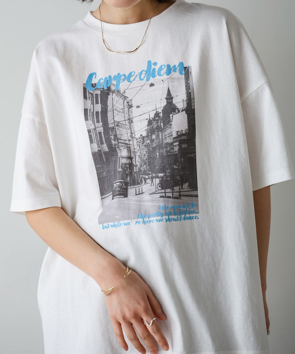 【WEB限定】タウンフォトカラーロゴＴシャツ