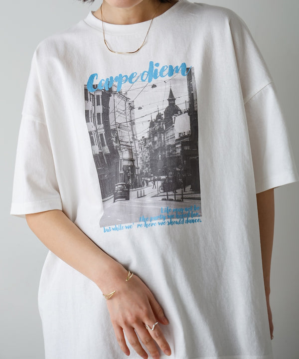 【WEB限定】タウンフォトカラーロゴＴシャツ