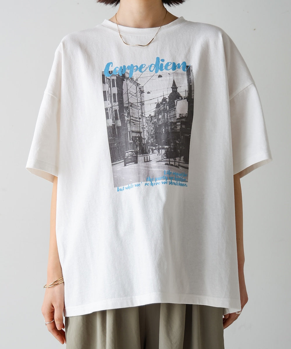 【WEB限定】タウンフォトカラーロゴＴシャツ