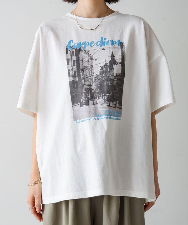 【WEB限定】タウンフォトカラーロゴＴシャツ
