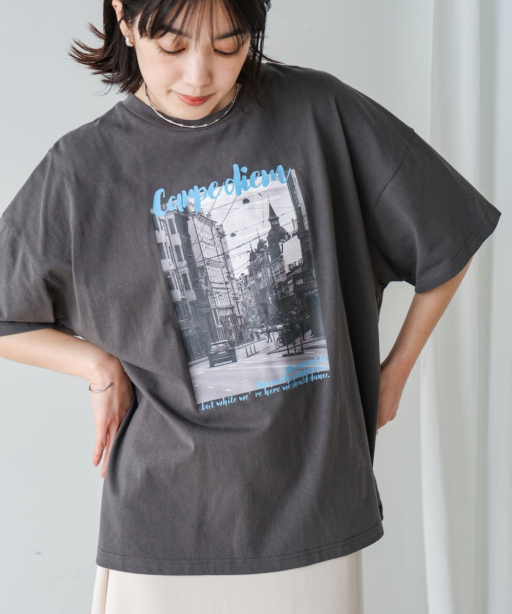 【WEB限定】タウンフォトカラーロゴＴシャツ