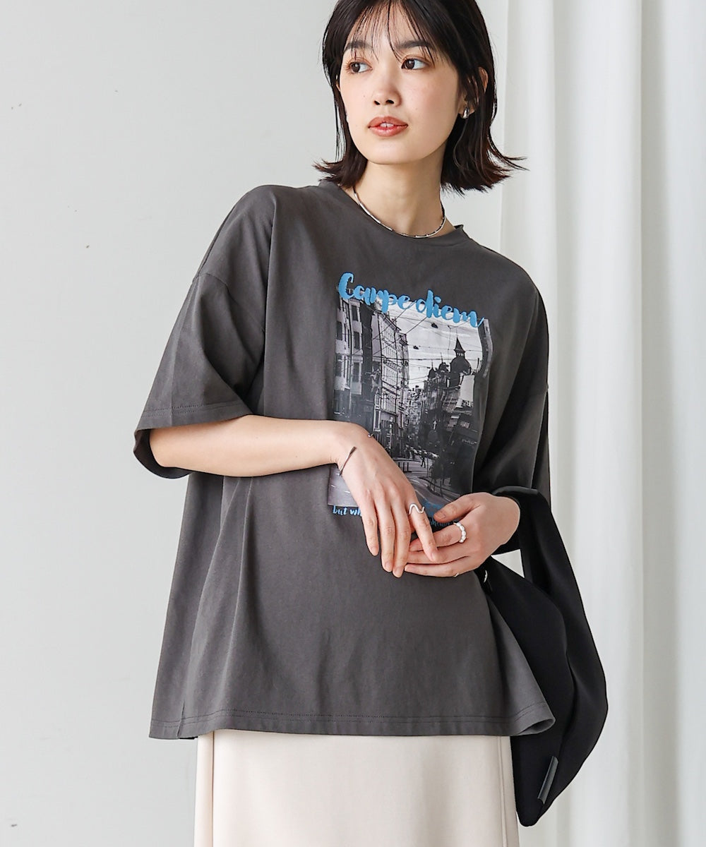 【WEB限定】タウンフォトカラーロゴＴシャツ