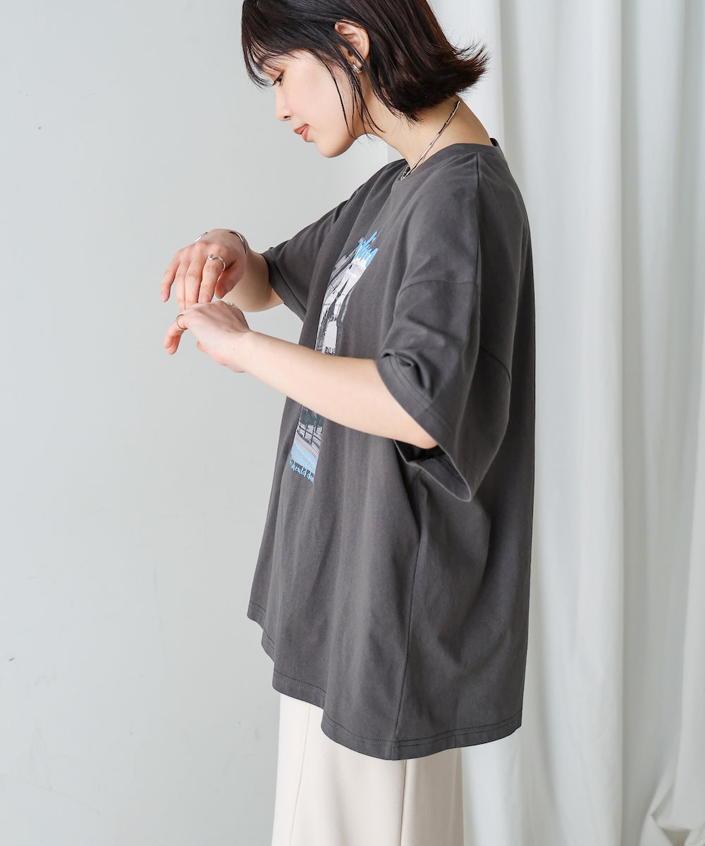 【WEB限定】タウンフォトカラーロゴＴシャツ
