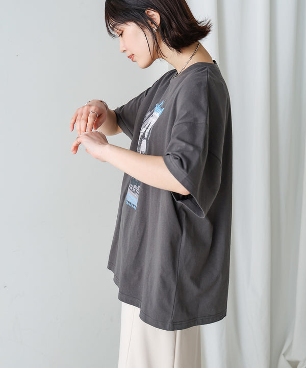 【WEB限定】タウンフォトカラーロゴＴシャツ