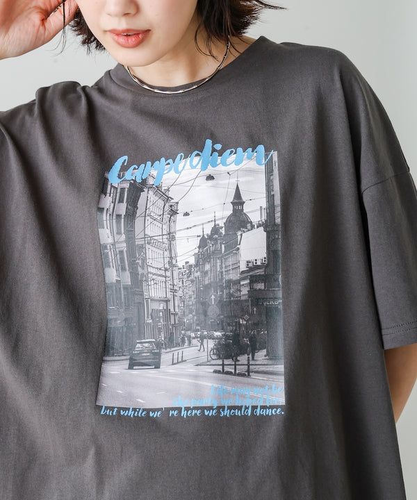 【WEB限定】タウンフォトカラーロゴＴシャツ