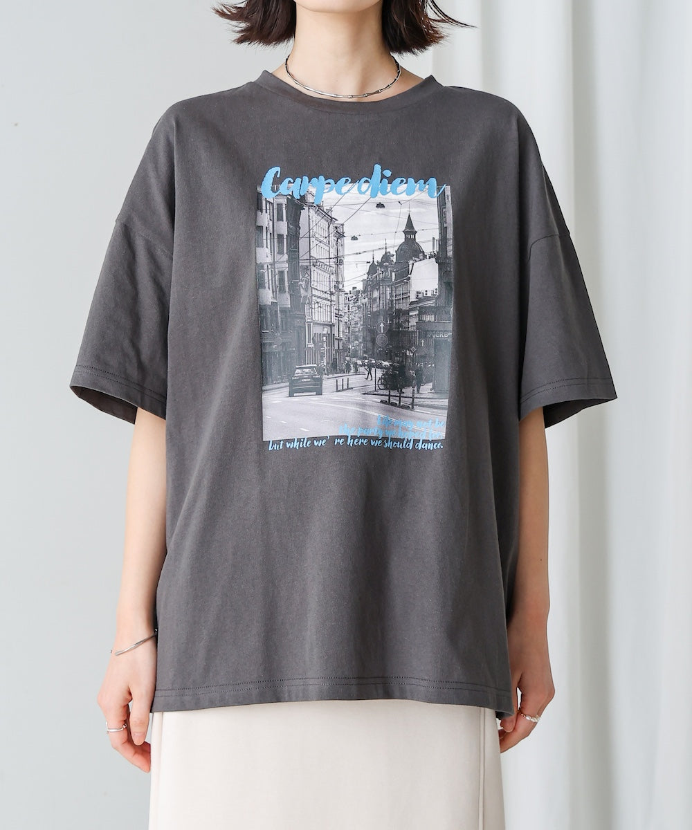 【WEB限定】タウンフォトカラーロゴＴシャツ