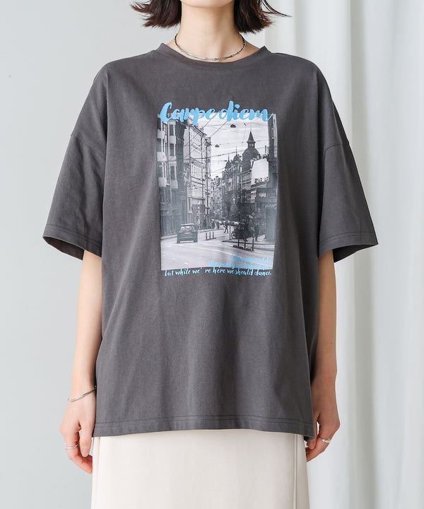【WEB限定】タウンフォトカラーロゴＴシャツ