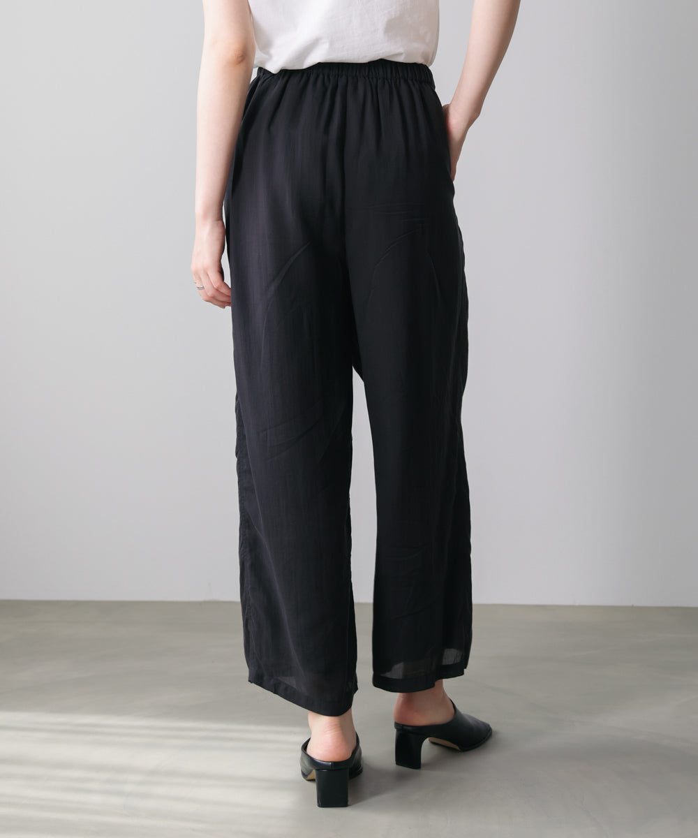 シルク調カシュクールパンツ