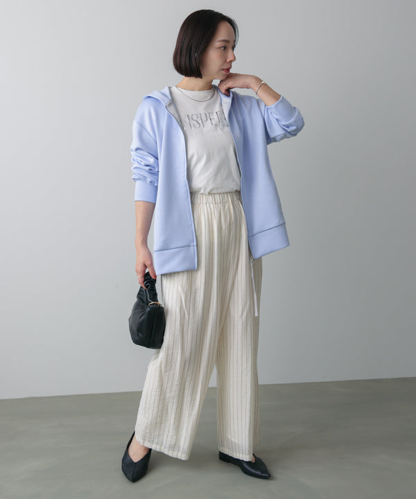 シルク調カシュクールパンツ