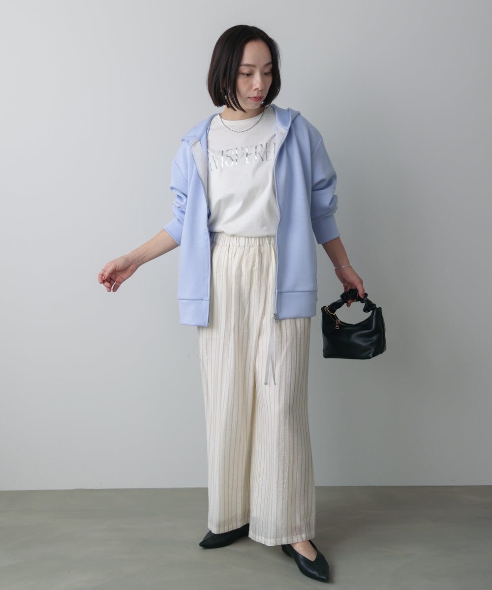 シルク調カシュクールパンツ