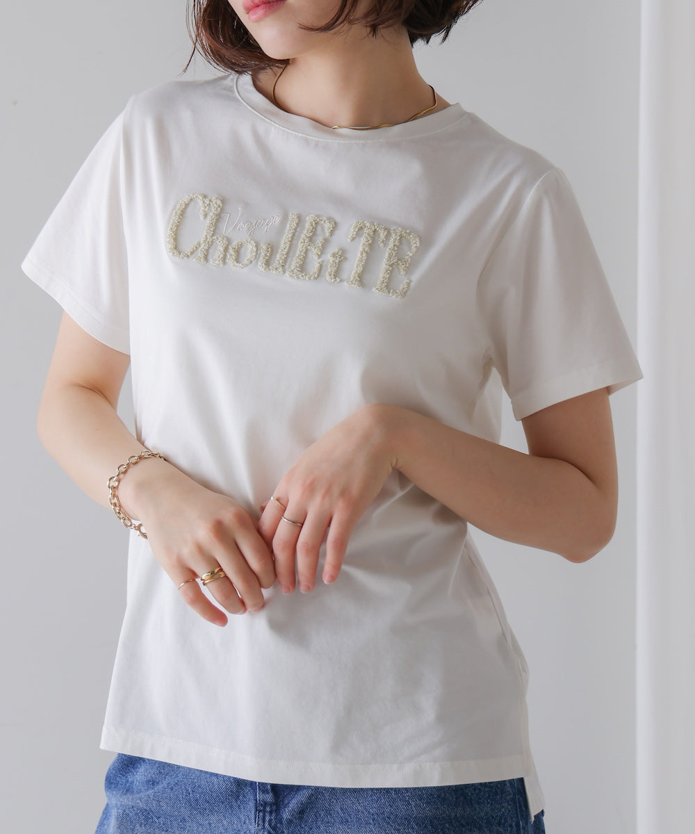 ラメさがら刺繍Ｔシャツ［5/16発送予定］