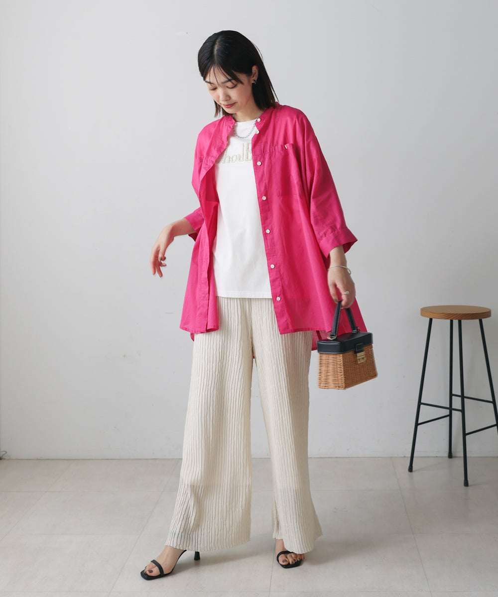 【WEB限定】ラメさがら刺繍Ｔシャツ