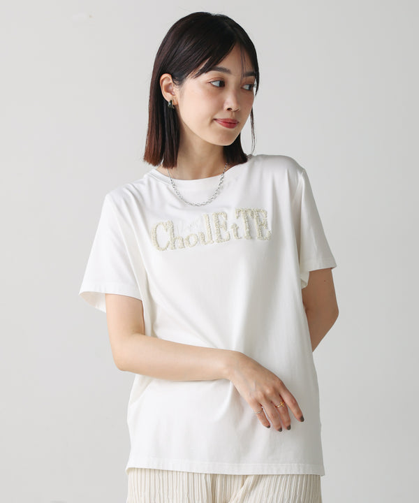 【WEB限定】ラメさがら刺繍Ｔシャツ
