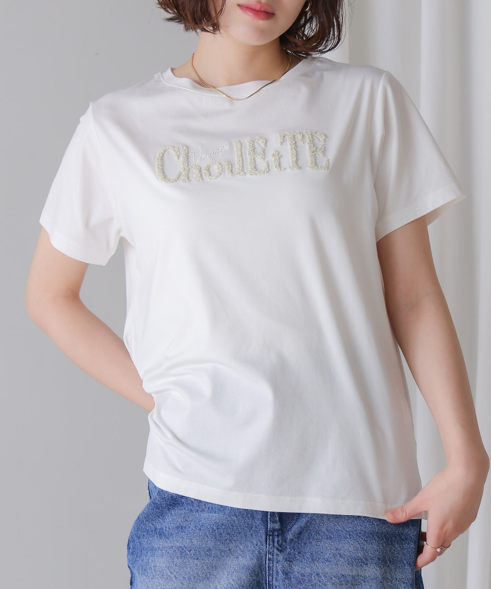 ラメさがら刺繍Ｔシャツ［5/16発送予定］