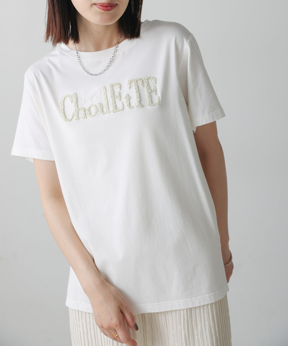 【WEB限定】ラメさがら刺繍Ｔシャツ