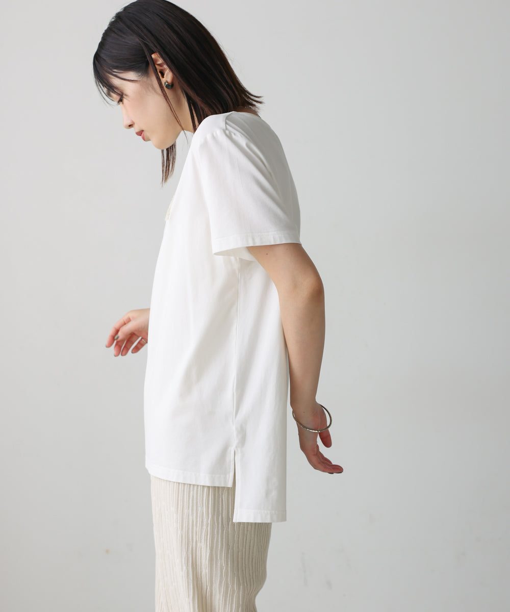 【WEB限定】ラメさがら刺繍Ｔシャツ