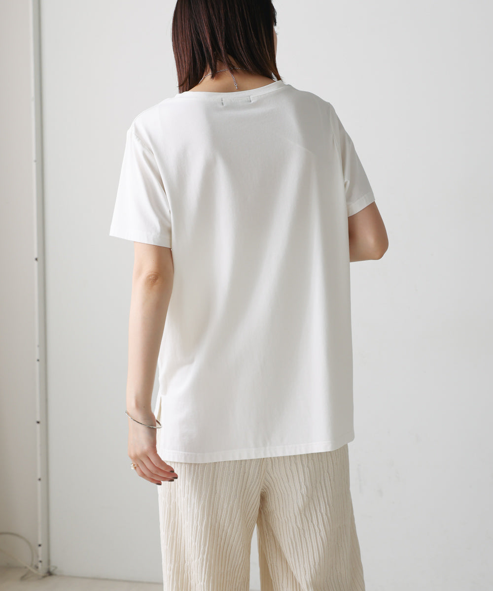 【WEB限定】ラメさがら刺繍Ｔシャツ