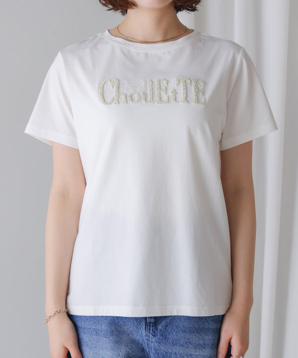ラメさがら刺繍Ｔシャツ［5/16発送予定］