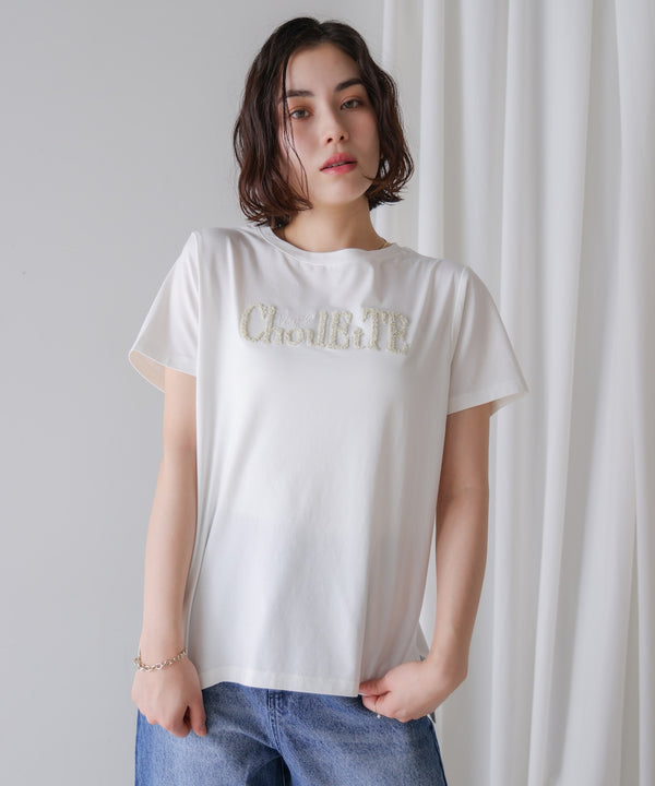 【WEB限定】ラメさがら刺繍Ｔシャツ