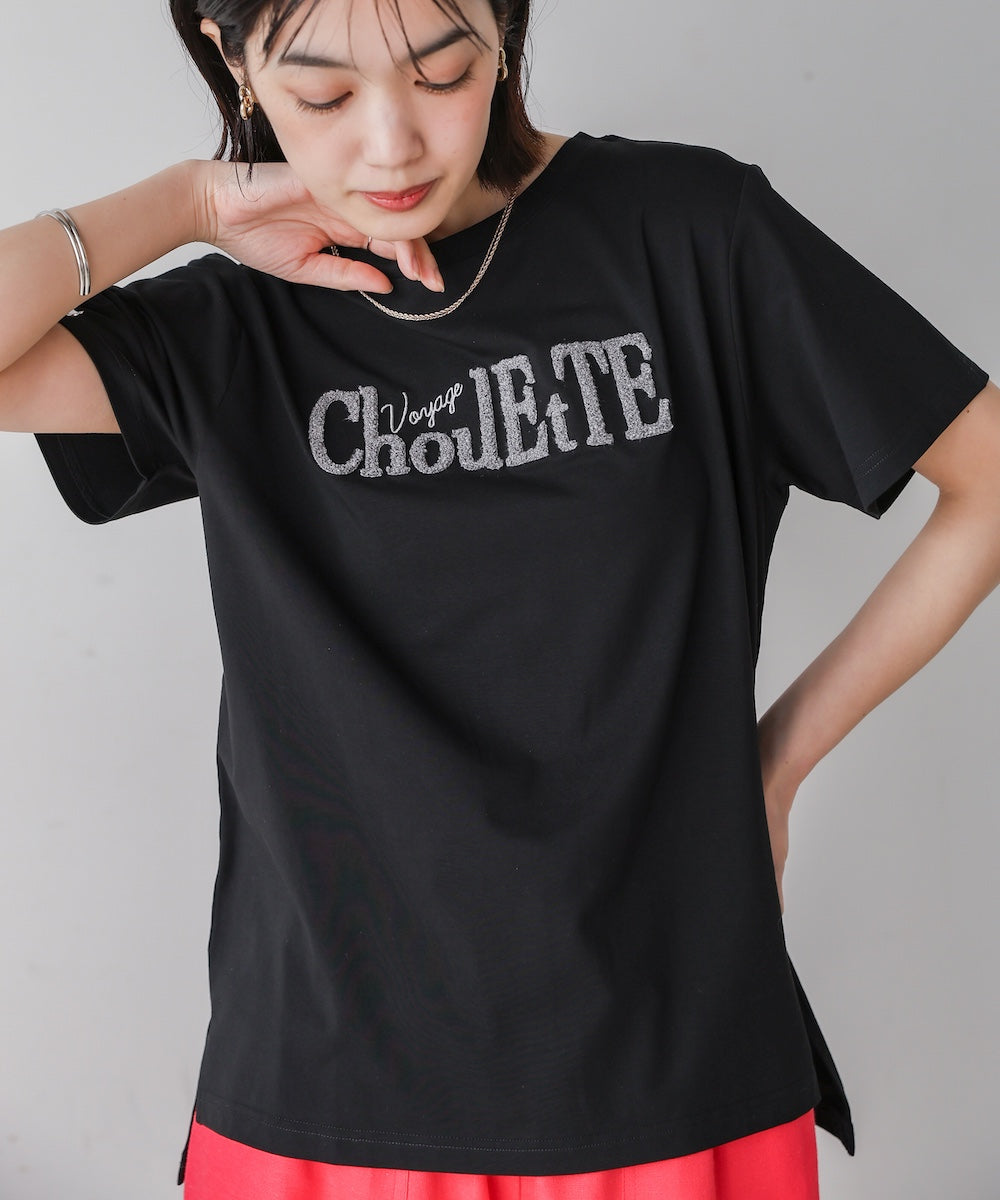 ラメさがら刺繍Ｔシャツ［5/16発送予定］