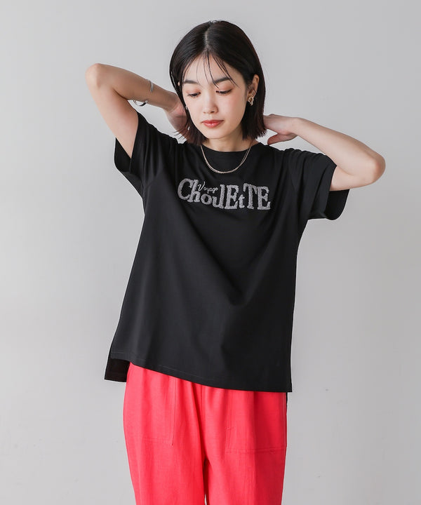 ラメさがら刺繍Ｔシャツ［5/16発送予定］