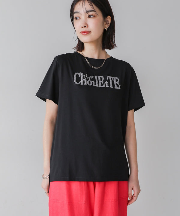 【WEB限定】ラメさがら刺繍Ｔシャツ