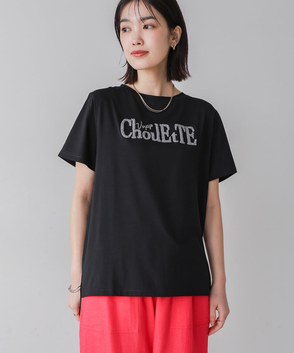 ラメさがら刺繍Ｔシャツ［5/16発送予定］