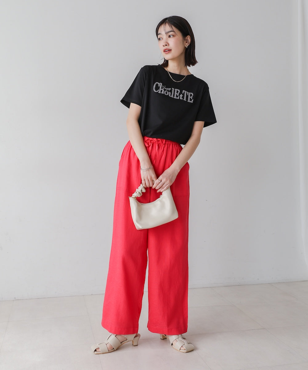 ラメさがら刺繍Ｔシャツ［5/16発送予定］