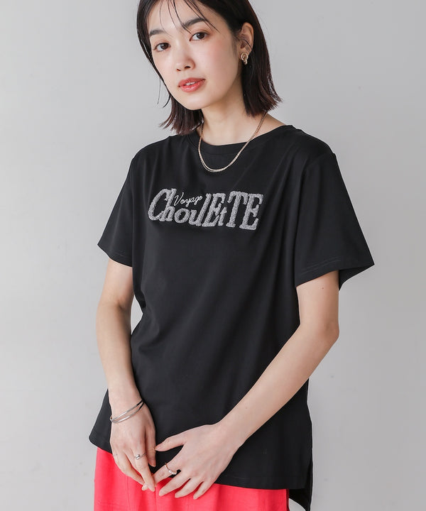ラメさがら刺繍Ｔシャツ［5/16発送予定］