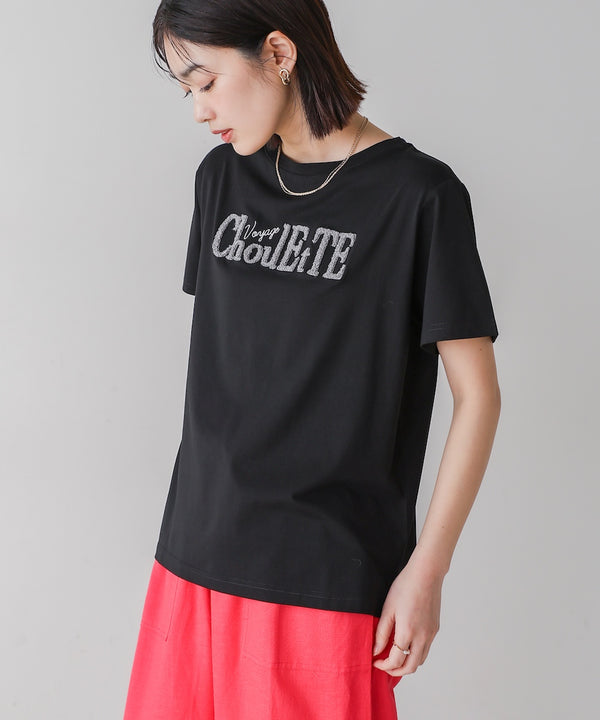 ラメさがら刺繍Ｔシャツ［5/16発送予定］